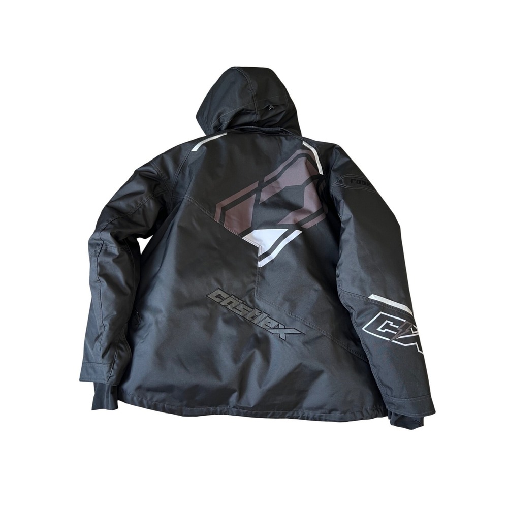 Castle X Code Jacket Mens 4XL Black Charcoal Silver 3M Thinsulate 70-3379X NEW - Picture 2 of 14